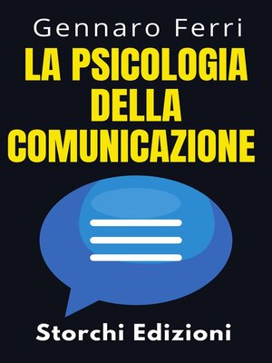 cover image of La Psicologia Della Comunicazione